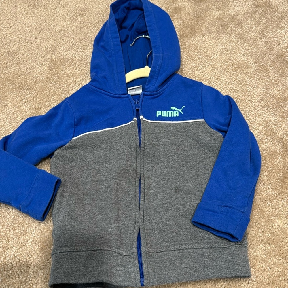Puma 4T zipper hoodie